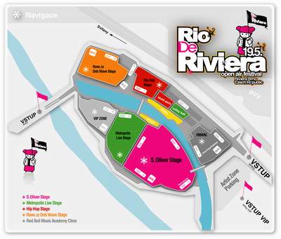 Rio de Riviera letos čtyřikrát větší